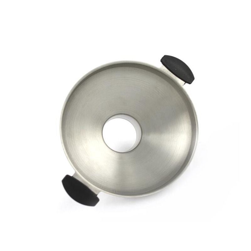 Double Handle Wide-Mouth Funnel Stainless Steel Sturdy and Heat Resistant Funnel Kitchen Gadget Tool - JM Variety Store